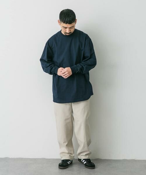 URBAN RESEARCH DOORS / アーバンリサーチ ドアーズ Tシャツ | 『別注』HANES×DOORS BEEFY-T DOORS FIT LONG-SLEEVE | 詳細5