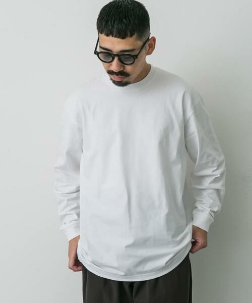 URBAN RESEARCH DOORS / アーバンリサーチ ドアーズ Tシャツ | 『別注』HANES×DOORS BEEFY-T DOORS FIT LONG-SLEEVE | 詳細19