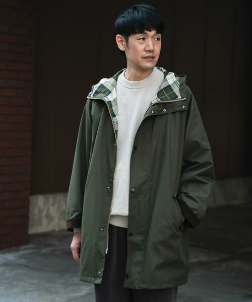 URBAN RESEARCH DOORS / アーバンリサーチ ドアーズ その他アウター | 『別注』Barbour　HOODED COAT | 詳細1