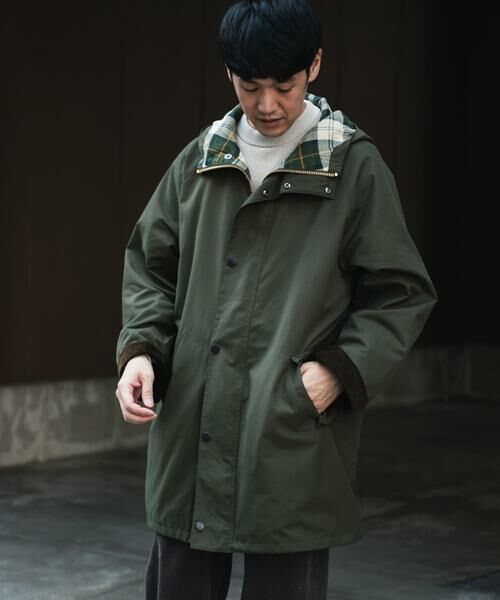 URBAN RESEARCH DOORS / アーバンリサーチ ドアーズ その他アウター | 『別注』Barbour　HOODED COAT | 詳細17