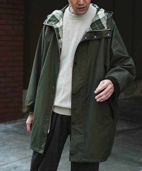 URBAN RESEARCH DOORS / アーバンリサーチ ドアーズ その他アウター | 『別注』Barbour　HOODED COAT | 詳細4