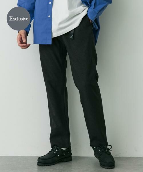 URBAN RESEARCH DOORS/アーバンリサーチ ドアーズ 『別注』GRAMICCI LANATECウールライクトラウザー チャコールグレー M URBAN RESEARCH DOORS/アーバンリサーチ ドアーズ 『別注』GRAMICCI LANATECウールライクトラウザー チャコールグレー M