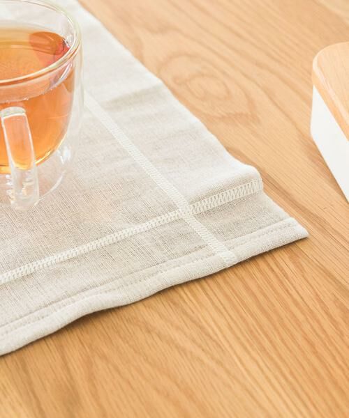 URBAN RESEARCH DOORS / アーバンリサーチ ドアーズ キッチンツール | DOORS LIVING PRODUCTS　コットンリネンランチマット ライン | 詳細2