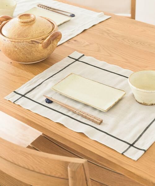 URBAN RESEARCH DOORS / アーバンリサーチ ドアーズ キッチンツール | DOORS LIVING PRODUCTS　コットンリネンランチマット ライン | 詳細5