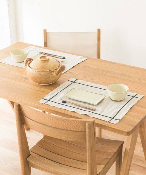 URBAN RESEARCH DOORS / アーバンリサーチ ドアーズ キッチンツール | DOORS LIVING PRODUCTS　コットンリネンランチマット ライン | 詳細6