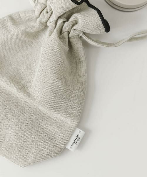 URBAN RESEARCH DOORS / アーバンリサーチ ドアーズ その他雑貨 | DOORS LIVING PRODUCTS　コットンリネンライン巾着S | 詳細1