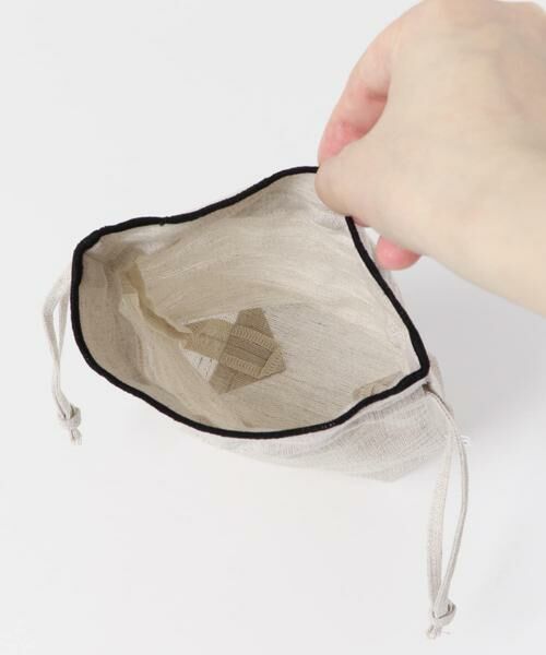 URBAN RESEARCH DOORS / アーバンリサーチ ドアーズ その他雑貨 | DOORS LIVING PRODUCTS　コットンリネンライン巾着S | 詳細17