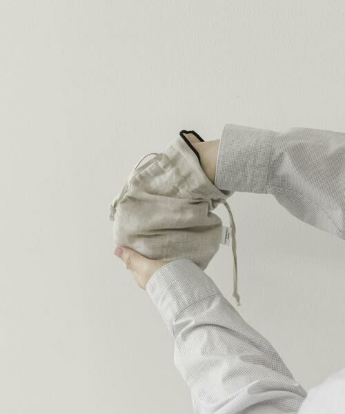URBAN RESEARCH DOORS / アーバンリサーチ ドアーズ その他雑貨 | DOORS LIVING PRODUCTS　コットンリネンライン巾着S | 詳細4