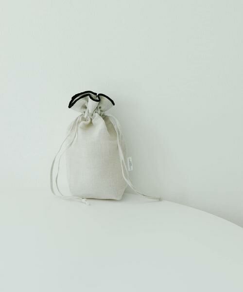 URBAN RESEARCH DOORS / アーバンリサーチ ドアーズ その他雑貨 | DOORS LIVING PRODUCTS　コットンリネンライン巾着S | 詳細8