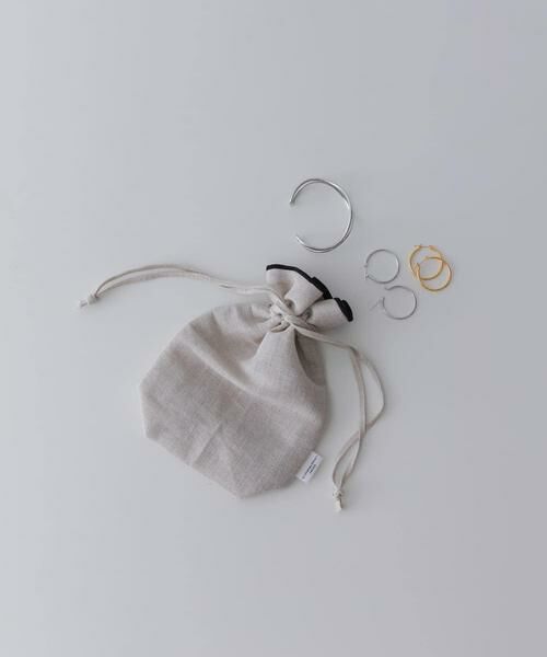 URBAN RESEARCH DOORS / アーバンリサーチ ドアーズ その他雑貨 | DOORS LIVING PRODUCTS　コットンリネンライン巾着S | 詳細9