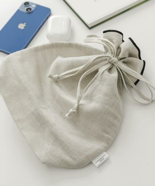 URBAN RESEARCH DOORS / アーバンリサーチ ドアーズ その他雑貨 | DOORS LIVING PRODUCTS　コットンリネンライン巾着M | 詳細1