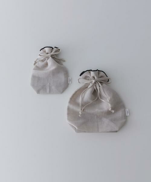 URBAN RESEARCH DOORS / アーバンリサーチ ドアーズ その他雑貨 | DOORS LIVING PRODUCTS　コットンリネンライン巾着M | 詳細10