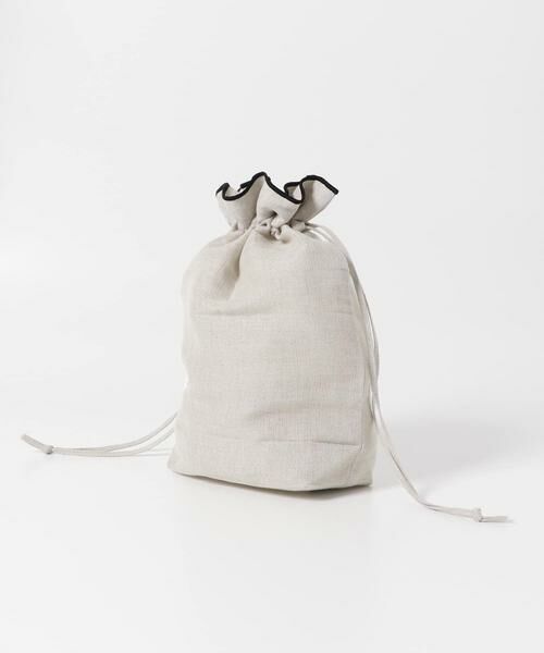 URBAN RESEARCH DOORS / アーバンリサーチ ドアーズ その他雑貨 | DOORS LIVING PRODUCTS　コットンリネンライン巾着M | 詳細14