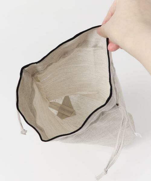 URBAN RESEARCH DOORS / アーバンリサーチ ドアーズ その他雑貨 | DOORS LIVING PRODUCTS　コットンリネンライン巾着M | 詳細16