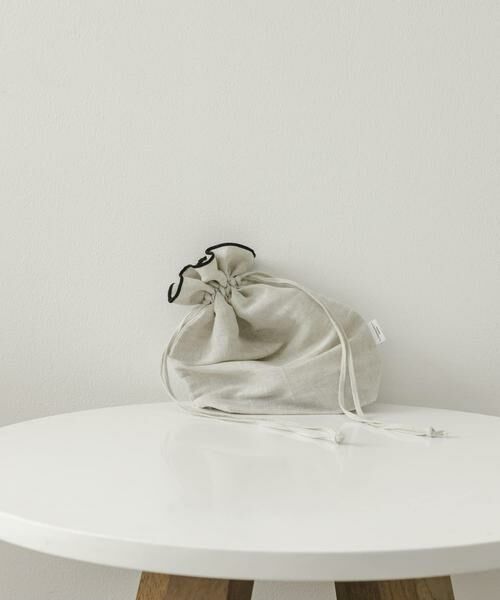 URBAN RESEARCH DOORS / アーバンリサーチ ドアーズ その他雑貨 | DOORS LIVING PRODUCTS　コットンリネンライン巾着M | 詳細3