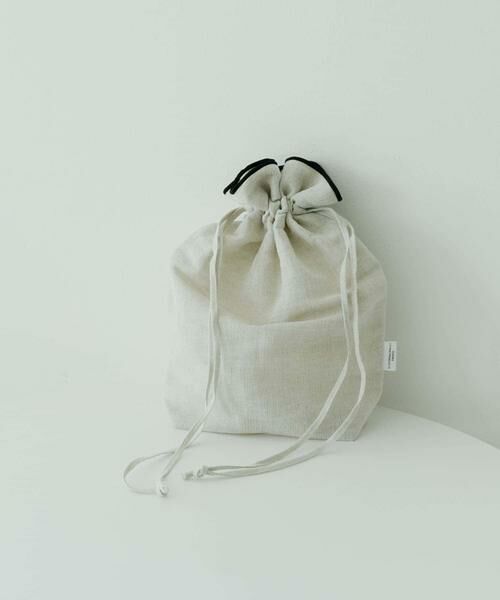 URBAN RESEARCH DOORS / アーバンリサーチ ドアーズ その他雑貨 | DOORS LIVING PRODUCTS　コットンリネンライン巾着M | 詳細4