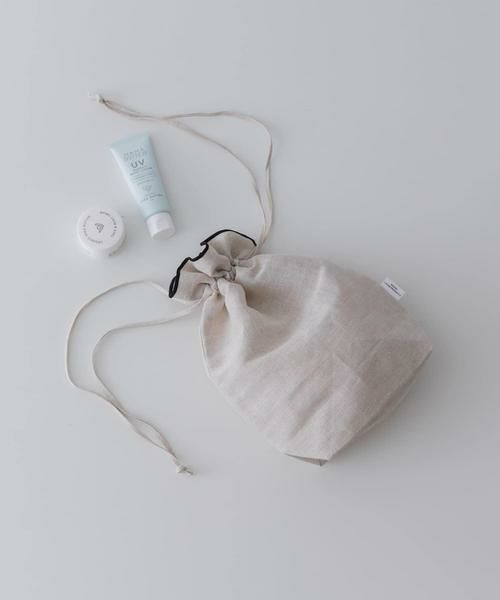 URBAN RESEARCH DOORS / アーバンリサーチ ドアーズ その他雑貨 | DOORS LIVING PRODUCTS　コットンリネンライン巾着M | 詳細5