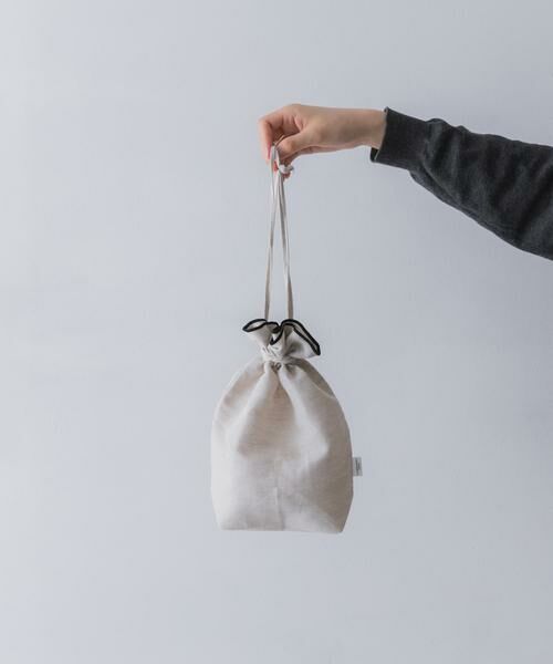 URBAN RESEARCH DOORS / アーバンリサーチ ドアーズ その他雑貨 | DOORS LIVING PRODUCTS　コットンリネンライン巾着M | 詳細8
