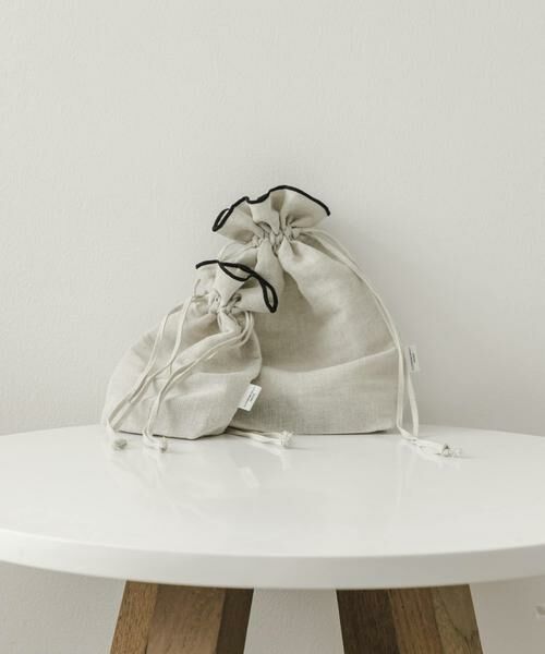 URBAN RESEARCH DOORS / アーバンリサーチ ドアーズ その他雑貨 | DOORS LIVING PRODUCTS　コットンリネンライン巾着M | 詳細9