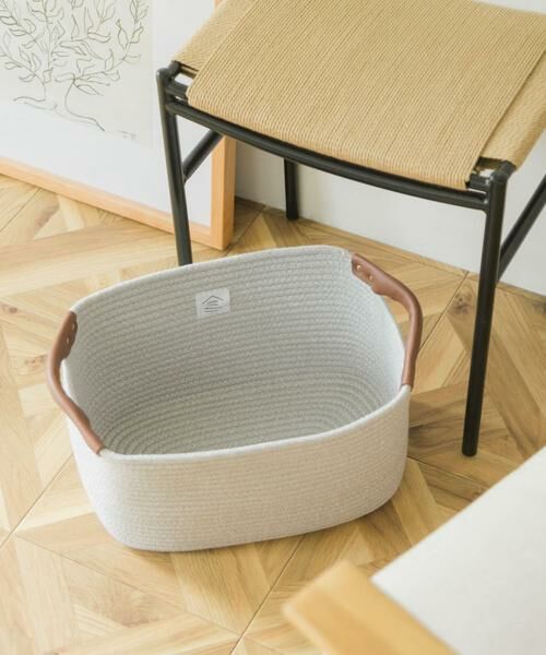 URBAN RESEARCH DOORS / アーバンリサーチ ドアーズ インテリア・インテリア雑貨 | DOORS LIVING PRODUCTS　コットンロープハンドルバスケットM | 詳細1