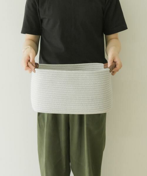 URBAN RESEARCH DOORS / アーバンリサーチ ドアーズ インテリア・インテリア雑貨 | DOORS LIVING PRODUCTS　コットンロープハンドルバスケットM | 詳細3