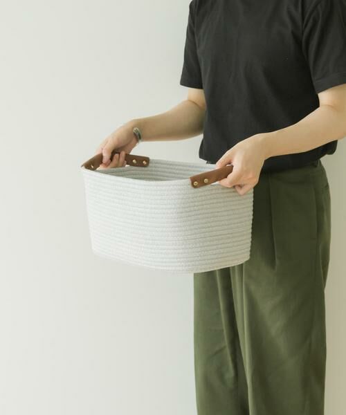 URBAN RESEARCH DOORS / アーバンリサーチ ドアーズ インテリア・インテリア雑貨 | DOORS LIVING PRODUCTS　コットンロープハンドルバスケットM | 詳細4