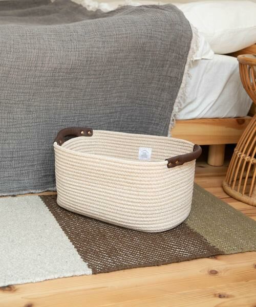URBAN RESEARCH DOORS / アーバンリサーチ ドアーズ インテリア・インテリア雑貨 | DOORS LIVING PRODUCTS　コットンロープハンドルバスケットM | 詳細10