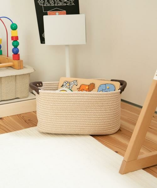 URBAN RESEARCH DOORS / アーバンリサーチ ドアーズ インテリア・インテリア雑貨 | DOORS LIVING PRODUCTS　コットンロープハンドルバスケットM | 詳細11
