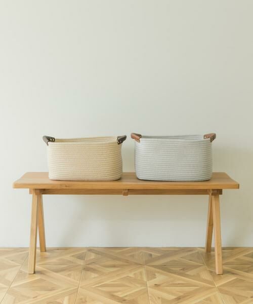 URBAN RESEARCH DOORS / アーバンリサーチ ドアーズ インテリア・インテリア雑貨 | DOORS LIVING PRODUCTS　コットンロープハンドルバスケットM | 詳細13