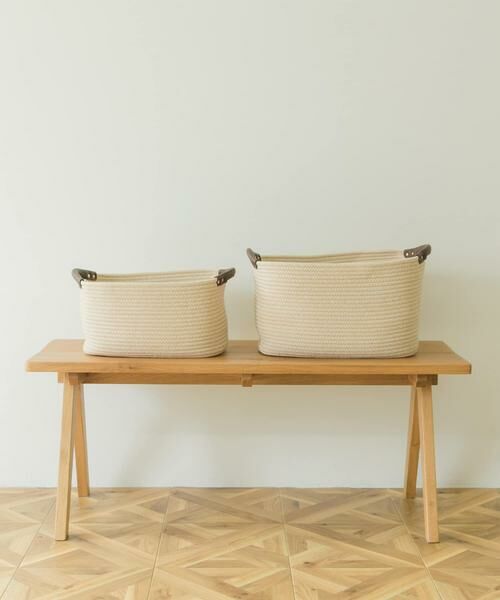 URBAN RESEARCH DOORS / アーバンリサーチ ドアーズ インテリア・インテリア雑貨 | DOORS LIVING PRODUCTS　コットンロープハンドルバスケットM | 詳細15
