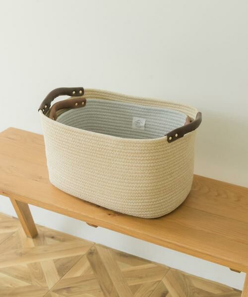 URBAN RESEARCH DOORS / アーバンリサーチ ドアーズ インテリア・インテリア雑貨 | DOORS LIVING PRODUCTS　コットンロープハンドルバスケットM | 詳細16