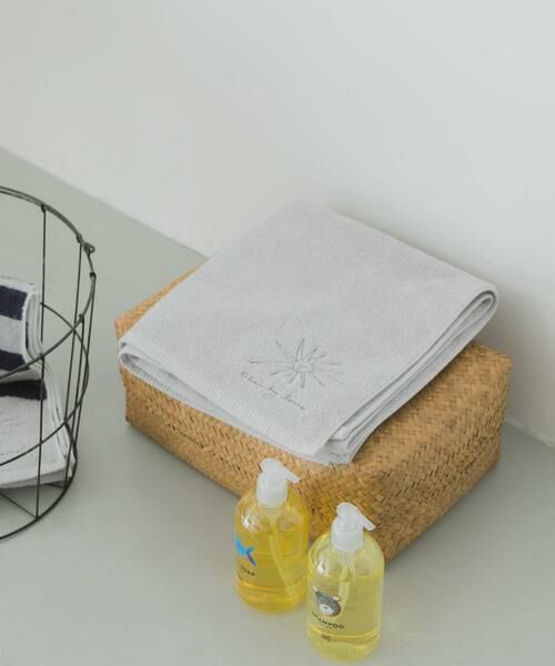 URBAN RESEARCH DOORS/アーバンリサーチ ドアーズ DOORS LIVING PRODUCTS Bath Towel gray ライトグレー - URBAN RESEARCH DOORS/アーバンリサーチ ドアーズ DOORS LIVING PRODUCTS Bath Towel gray ライトグレー -