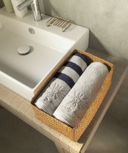 URBAN RESEARCH DOORS / アーバンリサーチ ドアーズ タオル | DOORS LIVING PRODUCTS　Bath Towel border | 詳細2