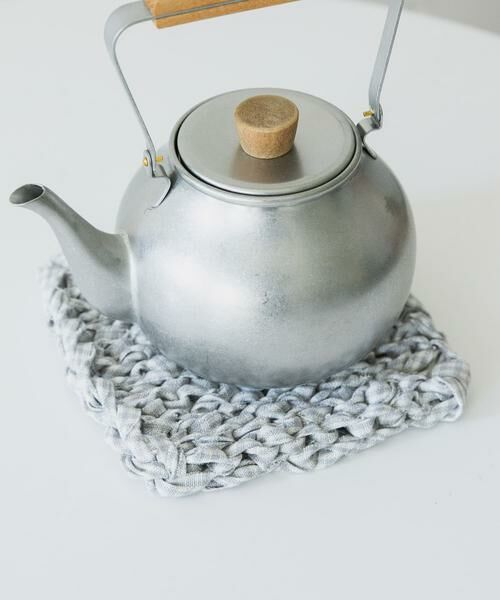 URBAN RESEARCH DOORS / アーバンリサーチ ドアーズ キッチンツール | 『別注』fog linen work×DOORS　リネンテープニットマット | 詳細7