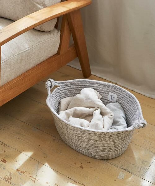 URBAN RESEARCH DOORS / アーバンリサーチ ドアーズ インテリア・インテリア雑貨 | DOORS LIVING PRODUCTS　コットンロープバスケット M | 詳細1