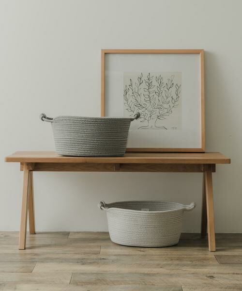 URBAN RESEARCH DOORS / アーバンリサーチ ドアーズ インテリア・インテリア雑貨 | DOORS LIVING PRODUCTS　コットンロープバスケット M | 詳細15