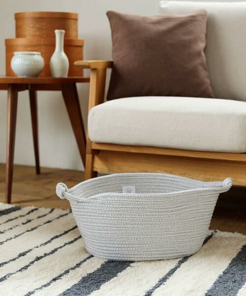 URBAN RESEARCH DOORS / アーバンリサーチ ドアーズ インテリア・インテリア雑貨 | DOORS LIVING PRODUCTS　コットンロープバスケット L | 詳細1