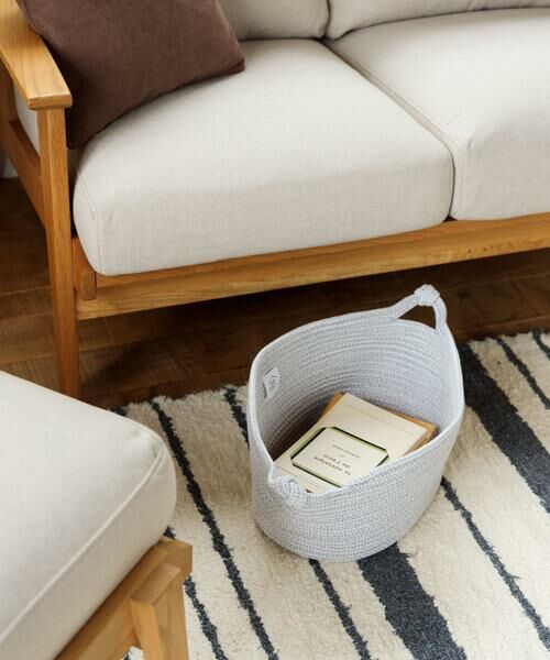 URBAN RESEARCH DOORS / アーバンリサーチ ドアーズ インテリア・インテリア雑貨 | DOORS LIVING PRODUCTS　コットンロープバスケット L | 詳細2
