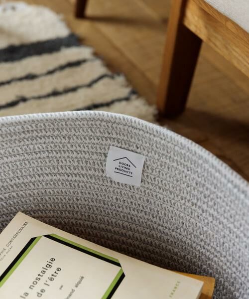 URBAN RESEARCH DOORS / アーバンリサーチ ドアーズ インテリア・インテリア雑貨 | DOORS LIVING PRODUCTS　コットンロープバスケット L | 詳細3