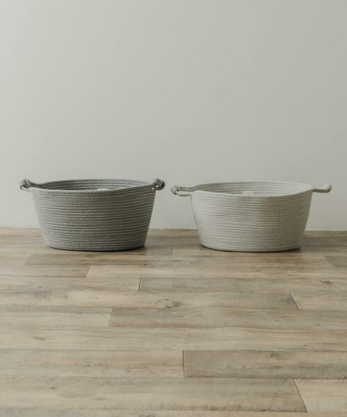 URBAN RESEARCH DOORS / アーバンリサーチ ドアーズ インテリア・インテリア雑貨 | DOORS LIVING PRODUCTS　コットンロープバスケット L | 詳細7