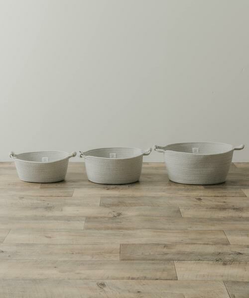 URBAN RESEARCH DOORS / アーバンリサーチ ドアーズ インテリア・インテリア雑貨 | DOORS LIVING PRODUCTS　コットンロープバスケット L | 詳細9