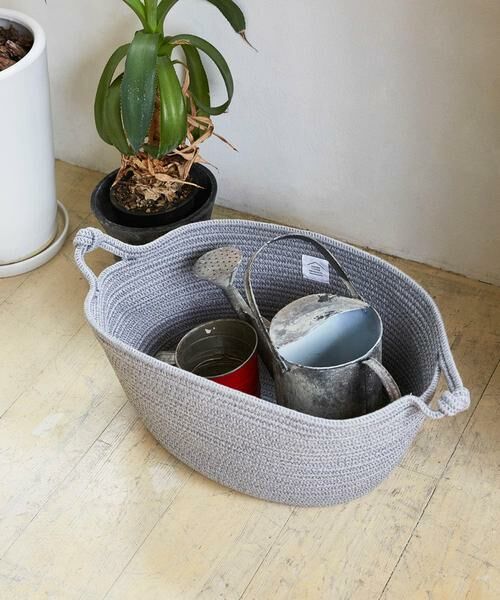 URBAN RESEARCH DOORS / アーバンリサーチ ドアーズ インテリア・インテリア雑貨 | DOORS LIVING PRODUCTS　コットンロープバスケット L | 詳細17