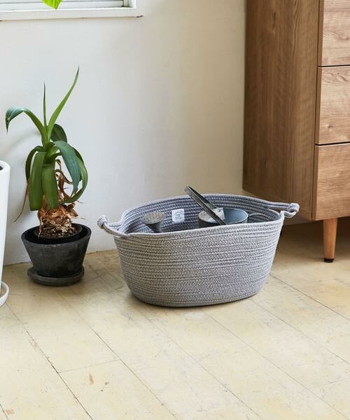 URBAN RESEARCH DOORS / アーバンリサーチ ドアーズ インテリア・インテリア雑貨 | DOORS LIVING PRODUCTS　コットンロープバスケット L | 詳細18