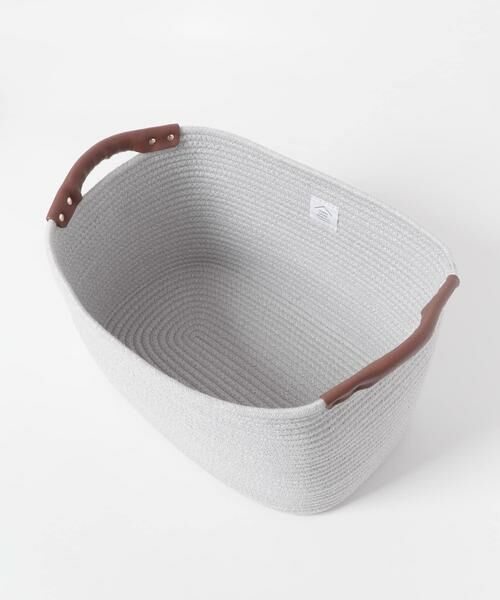 URBAN RESEARCH DOORS / アーバンリサーチ ドアーズ インテリア・インテリア雑貨 | DOORS LIVING PRODUCTS　コットンロープハンドルバスケットL | 詳細12