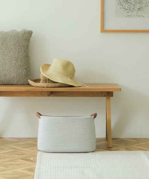 URBAN RESEARCH DOORS / アーバンリサーチ ドアーズ インテリア・インテリア雑貨 | DOORS LIVING PRODUCTS　コットンロープハンドルバスケットL | 詳細5
