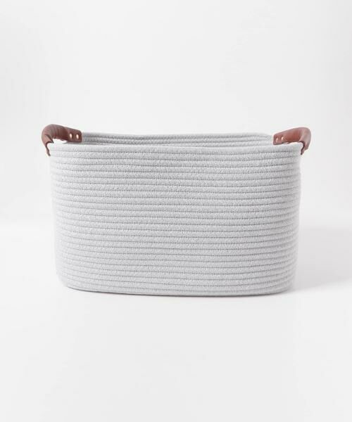 URBAN RESEARCH DOORS / アーバンリサーチ ドアーズ インテリア・インテリア雑貨 | DOORS LIVING PRODUCTS　コットンロープハンドルバスケットL | 詳細9