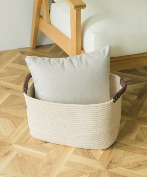URBAN RESEARCH DOORS / アーバンリサーチ ドアーズ インテリア・インテリア雑貨 | DOORS LIVING PRODUCTS　コットンロープハンドルバスケットL | 詳細23