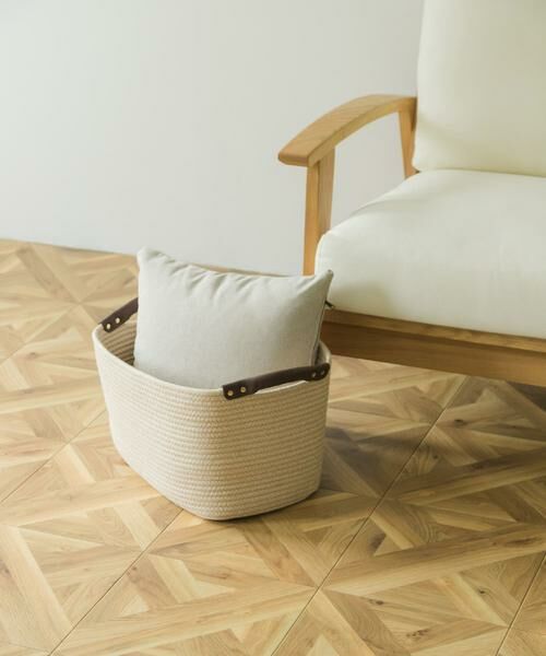 URBAN RESEARCH DOORS / アーバンリサーチ ドアーズ インテリア・インテリア雑貨 | DOORS LIVING PRODUCTS　コットンロープハンドルバスケットL | 詳細24