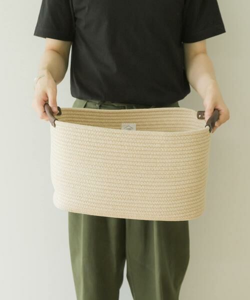 URBAN RESEARCH DOORS / アーバンリサーチ ドアーズ インテリア・インテリア雑貨 | DOORS LIVING PRODUCTS　コットンロープハンドルバスケットL | 詳細25