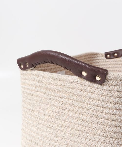 URBAN RESEARCH DOORS / アーバンリサーチ ドアーズ インテリア・インテリア雑貨 | DOORS LIVING PRODUCTS　コットンロープハンドルバスケットL | 詳細27